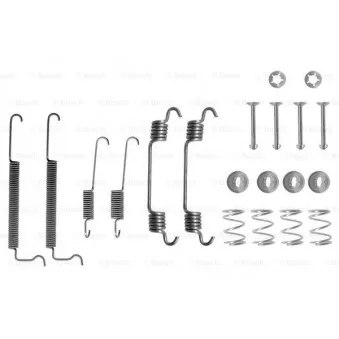 Kit d'accessoires, mâchoire de frein BOSCH 1 987 475 135