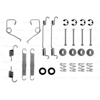 Kit d'accessoires, mâchoire de frein BOSCH 1 987 475 138
