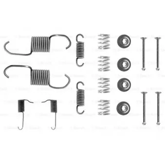 Kit d'accessoires, mâchoire de frein BOSCH 1 987 475 144