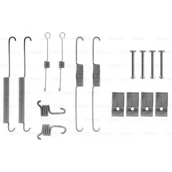 Kit d'accessoires, mâchoire de frein BOSCH 1 987 475 151