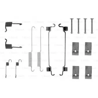 Kit d'accessoires, mâchoire de frein BOSCH 1 987 475 159