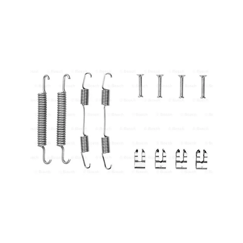 Kit d'accessoires, mâchoire de frein BOSCH 1 987 475 167