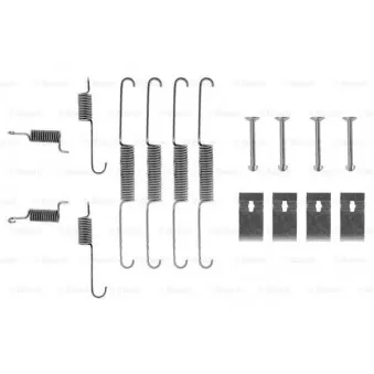 Kit d'accessoires, mâchoire de frein BOSCH 1 987 475 169