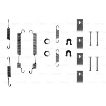 Kit d'accessoires, mâchoire de frein BOSCH 1 987 475 176