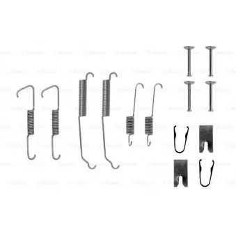 Kit d'accessoires, mâchoire de frein BOSCH 1 987 475 231