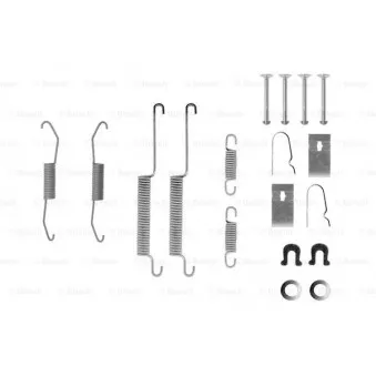 Kit d'accessoires, mâchoire de frein BOSCH 1 987 475 243