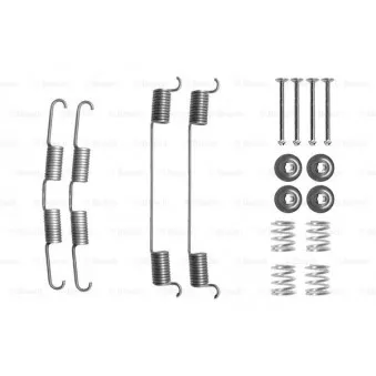 Kit d'accessoires, mâchoire de frein BOSCH 1 987 475 247