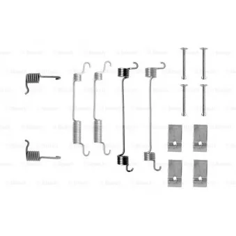 Kit d'accessoires, mâchoire de frein BOSCH 1 987 475 249