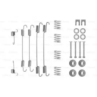 Kit d'accessoires, mâchoire de frein BOSCH 1 987 475 253
