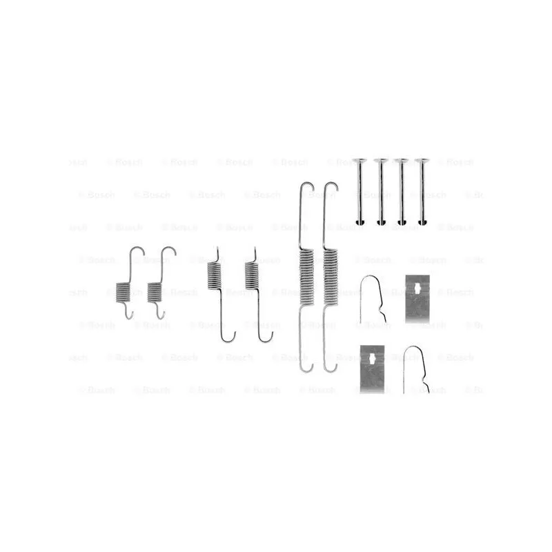 Kit d'accessoires, mâchoire de frein BOSCH 1 987 475 267