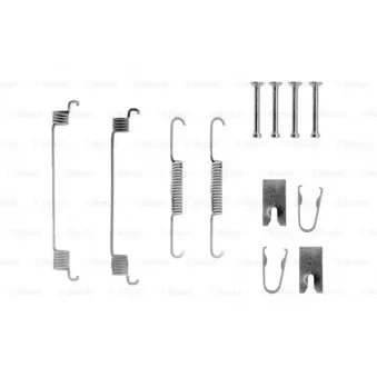 Kit d'accessoires, mâchoire de frein BOSCH 1 987 475 271