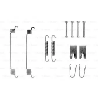 Kit d'accessoires, mâchoire de frein BOSCH 1 987 475 274