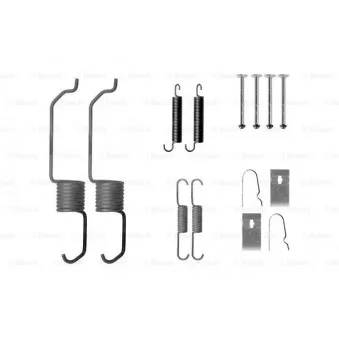 Kit d'accessoires, mâchoire de frein BOSCH 1 987 475 277