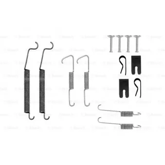 Kit d'accessoires, mâchoire de frein BOSCH 1 987 475 283