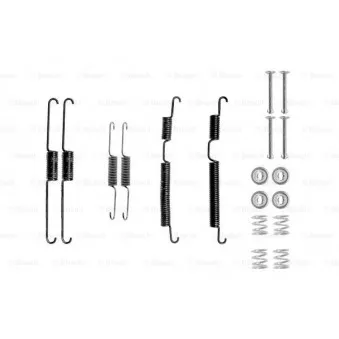 Kit d'accessoires, mâchoire de frein BOSCH 1 987 475 288