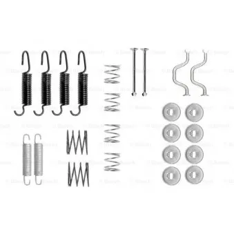 Kit d'accessoires, mâchoires de frein de stationnement BOSCH 1 987 475 291