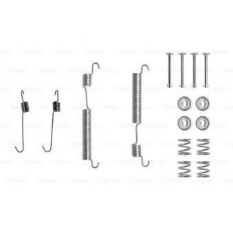 Kit d'accessoires, mâchoire de frein BOSCH 1 987 475 296