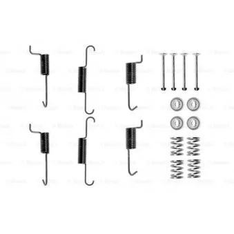 Kit d'accessoires, mâchoire de frein BOSCH 1 987 475 297
