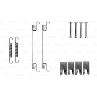Kit d'accessoires, mâchoire de frein BOSCH 1 987 475 300