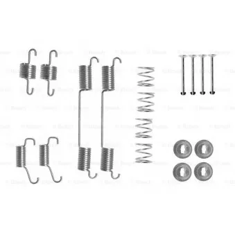 Kit d'accessoires, mâchoires de frein de stationnement BOSCH 1 987 475 301