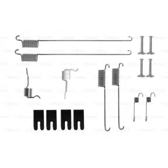 Kit d'accessoires, mâchoire de frein BOSCH 1 987 475 302