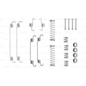 Kit d'accessoires, mâchoire de frein BOSCH 1 987 475 304