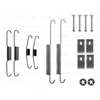 Kit d'accessoires, mâchoire de frein BOSCH 1 987 475 307