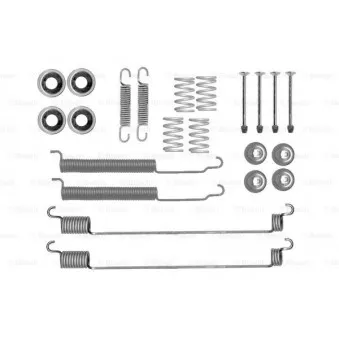 Kit d'accessoires, mâchoire de frein BOSCH 1 987 475 308