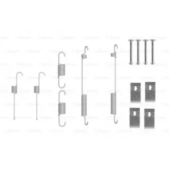 Kit d'accessoires, mâchoires de frein de stationnement BOSCH 1 987 475 310