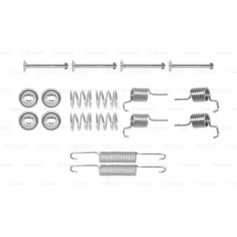 Kit d'accessoires, mâchoires de frein de stationnement BOSCH 1 987 475 327
