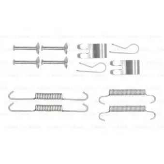 Kit d'accessoires, mâchoire de frein BOSCH 1 987 475 329