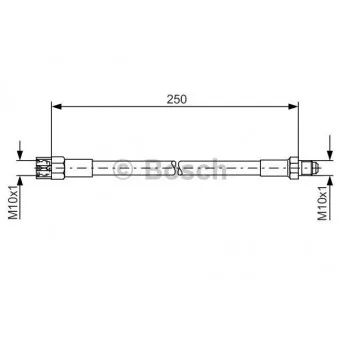 Flexible de frein BOSCH 1 987 476 009