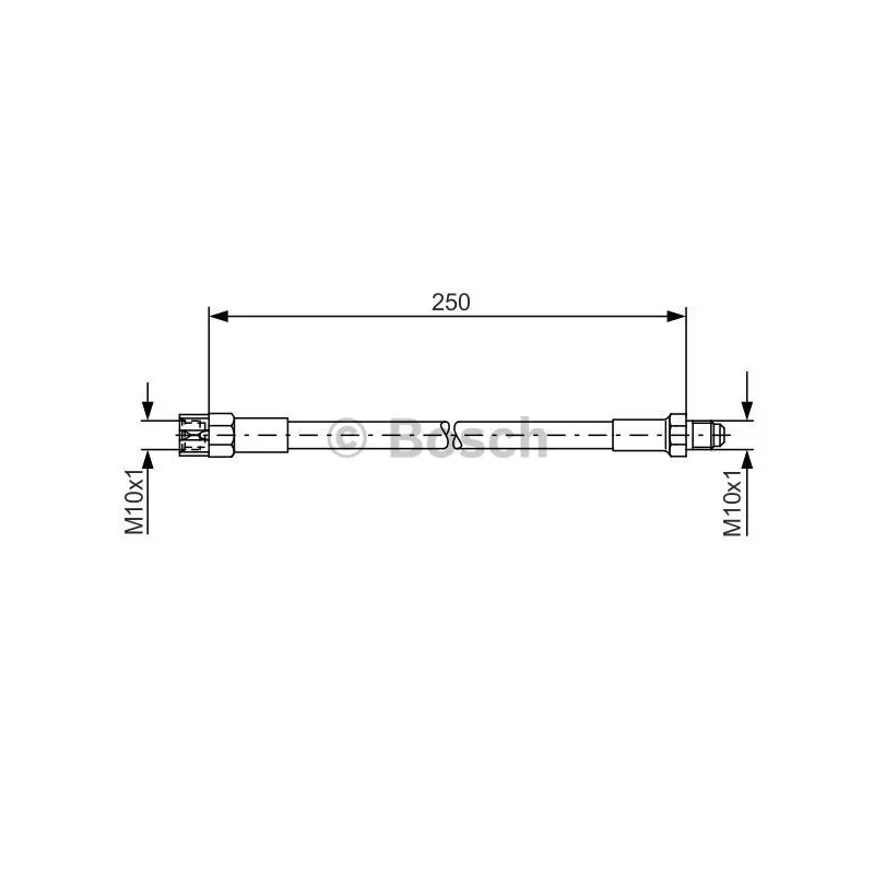 Flexible de frein BOSCH 1 987 476 009