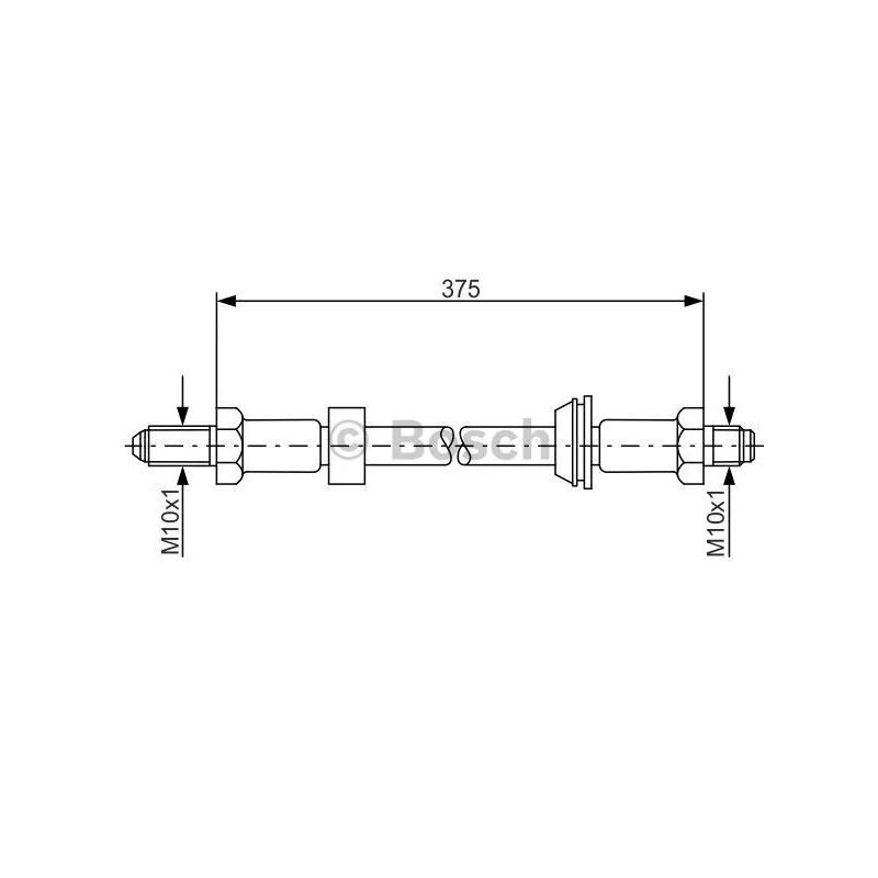 Flexible de frein BOSCH 1 987 476 023