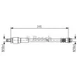 Flexible de frein BOSCH 1 987 476 032 - Visuel 1