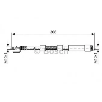 Flexible de frein BOSCH 1 987 476 059