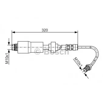 Flexible de frein BOSCH