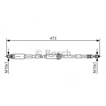 Flexible de frein BOSCH 1 987 476 066