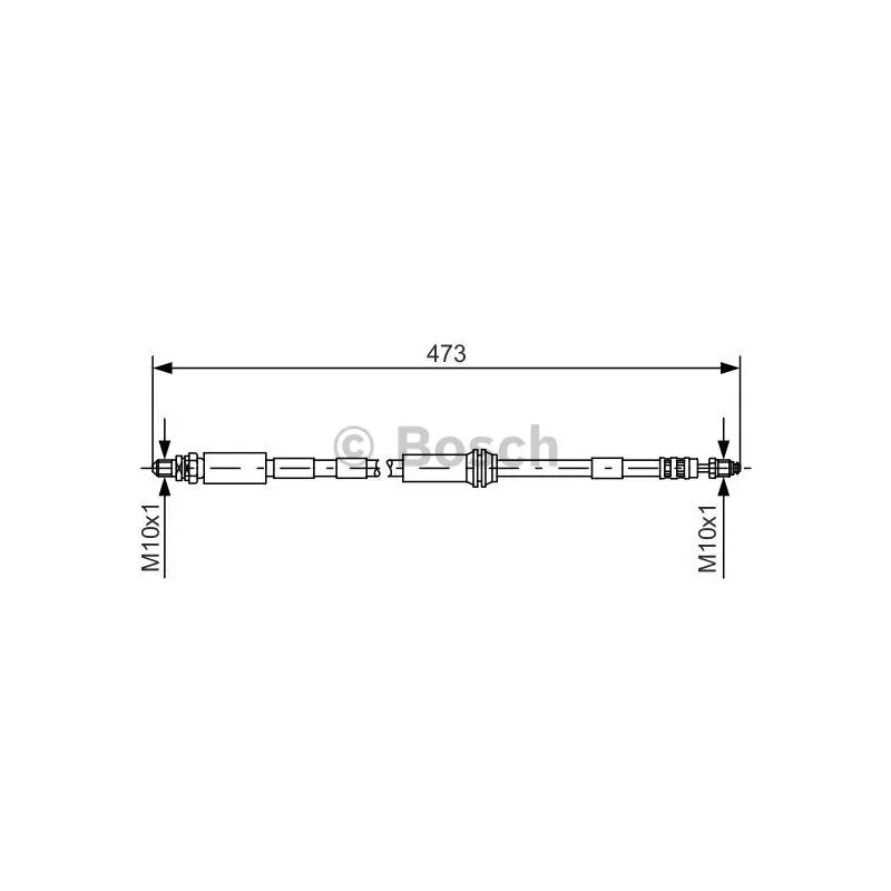 Flexible de frein BOSCH 1 987 476 066