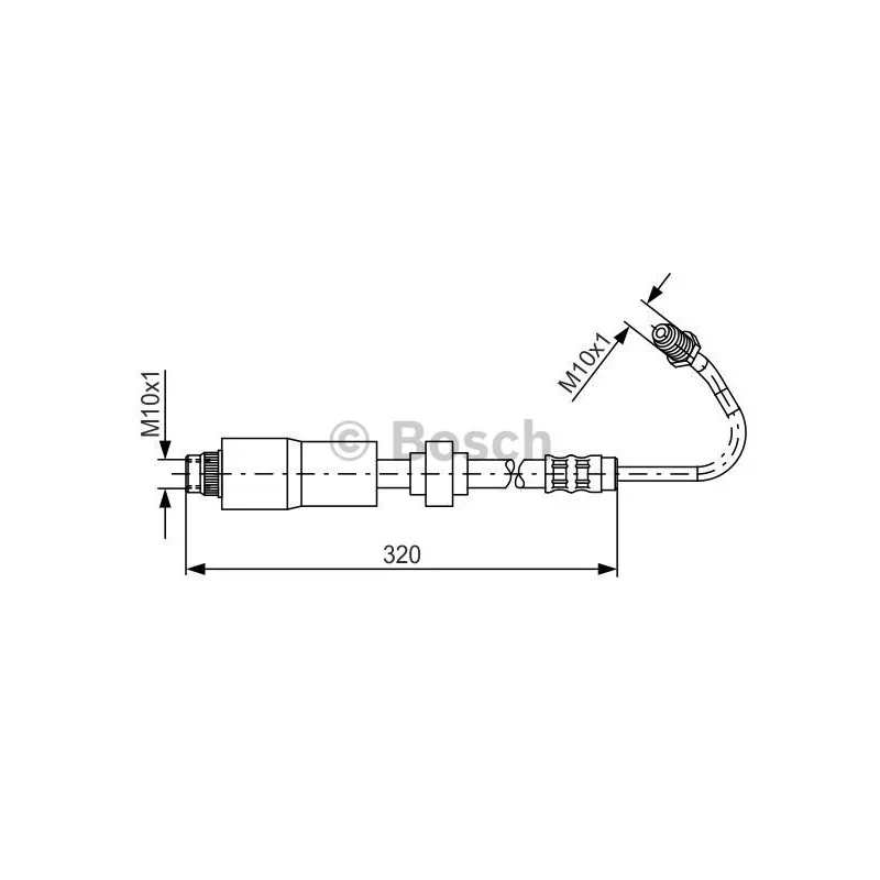 Flexible de frein BOSCH 1 987 476 067