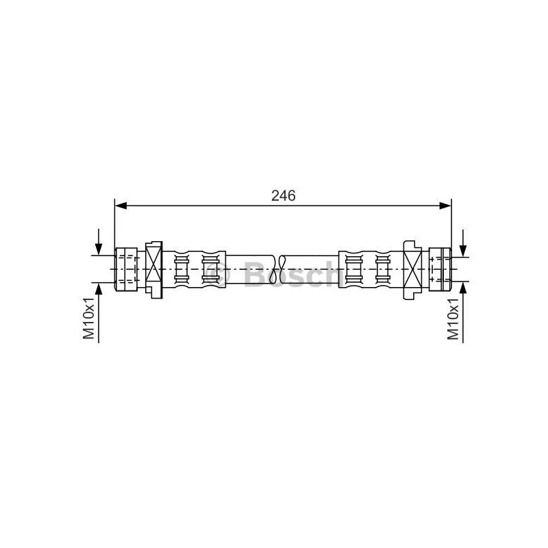 Flexible de frein BOSCH 1 987 476 071