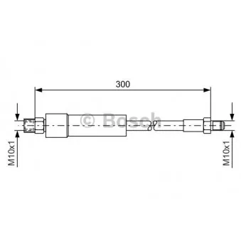 Flexible de frein BOSCH 1 987 476 074