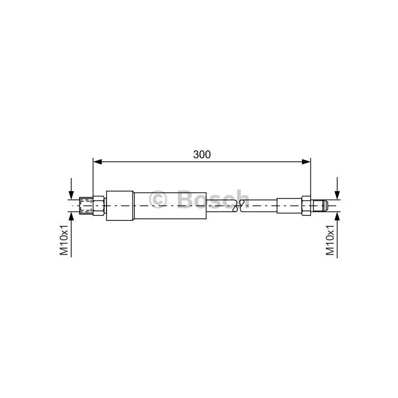 Flexible de frein BOSCH 1 987 476 074