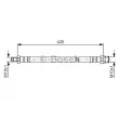 Flexible de frein BOSCH 1 987 476 077 - Visuel 1