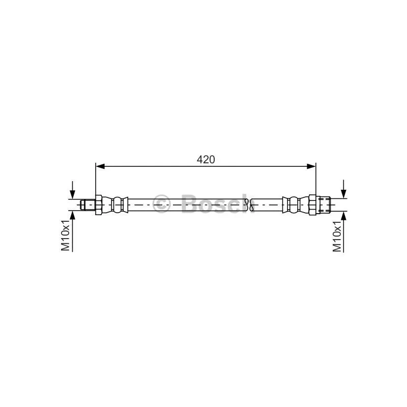 Flexible de frein BOSCH 1 987 476 077