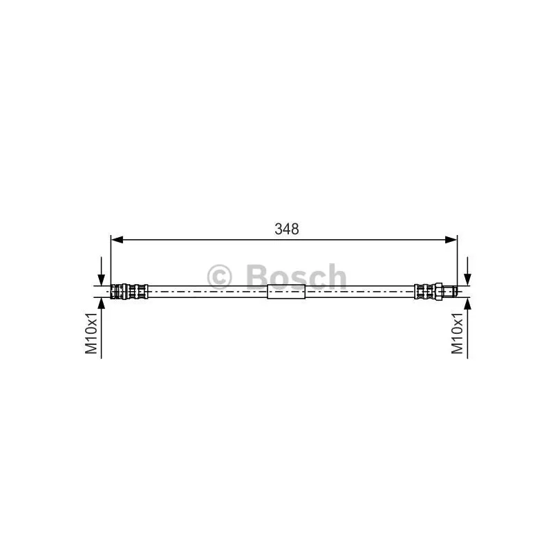 Flexible de frein BOSCH 1 987 476 080