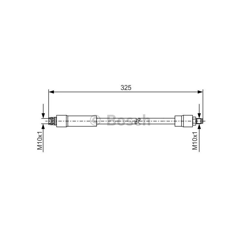 Flexible de frein BOSCH 1 987 476 082