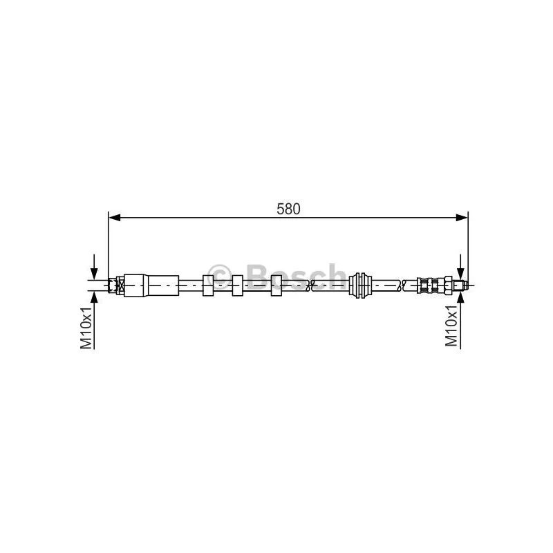 Flexible de frein BOSCH 1 987 476 093