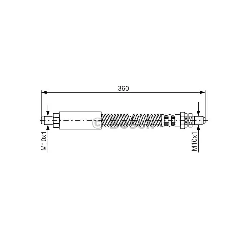 Flexible de frein BOSCH 1 987 476 094