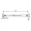 Flexible de frein BOSCH 1 987 476 098 - Visuel 1